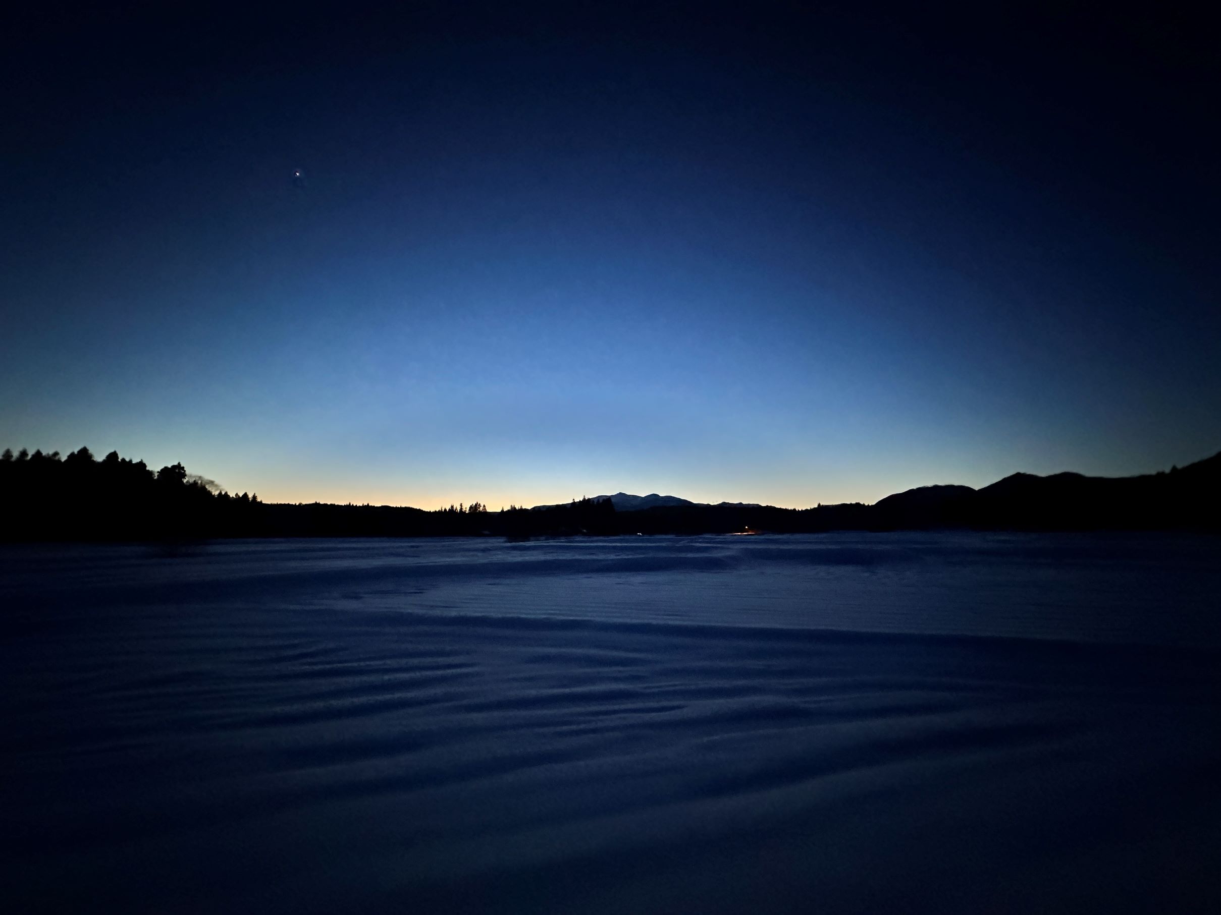 日没後の空（1/19）