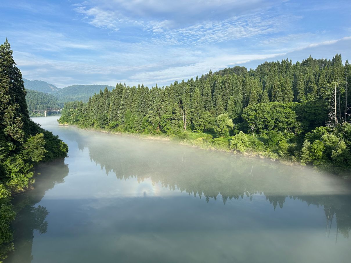 川面の虹（6/22）