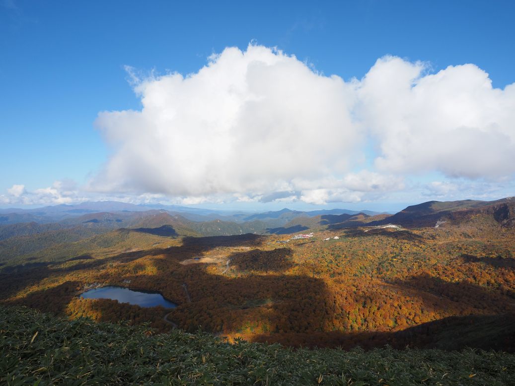 久しぶりの秣岳（10/17）
