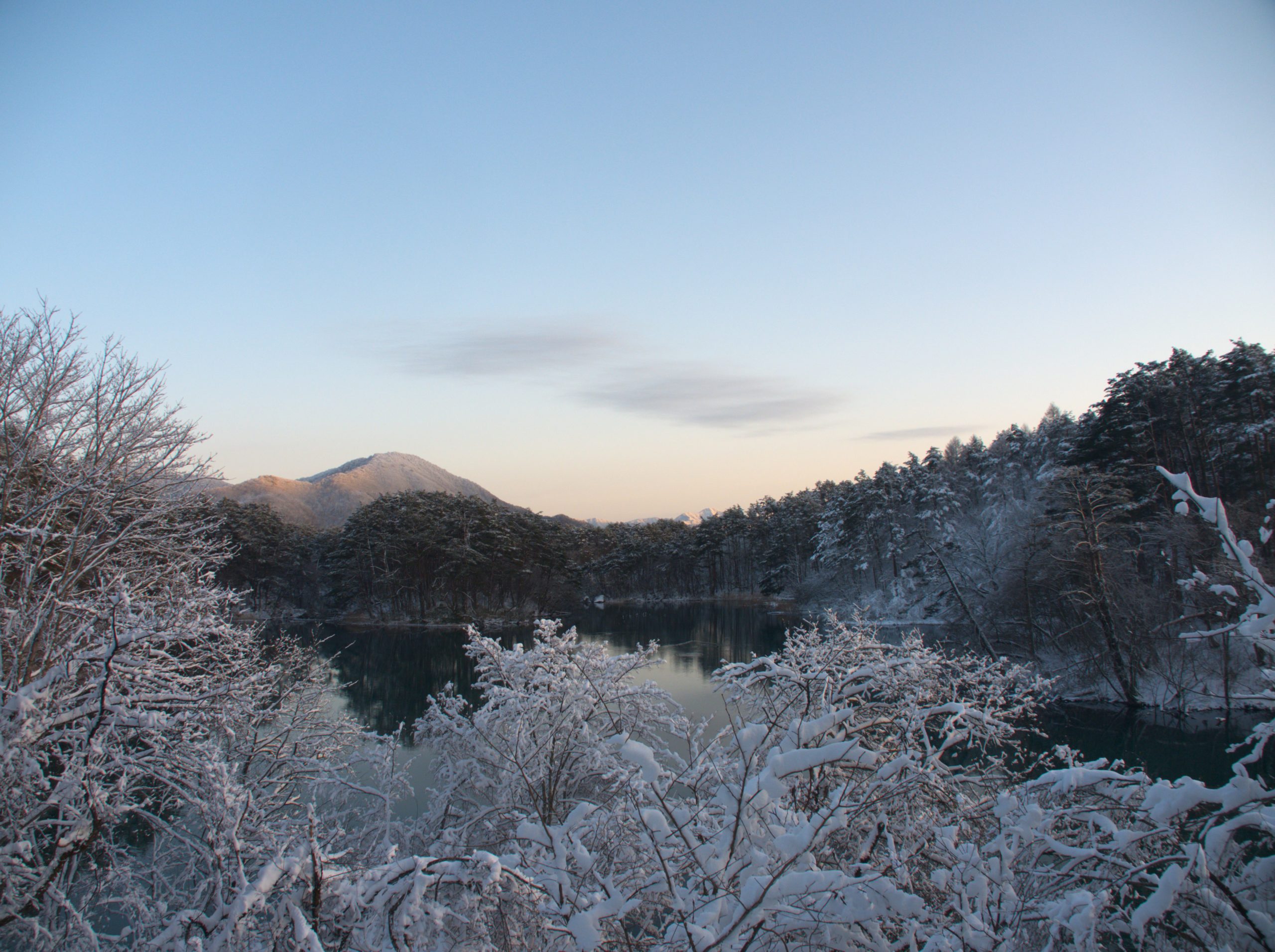 夕刻の五色沼（12/13）