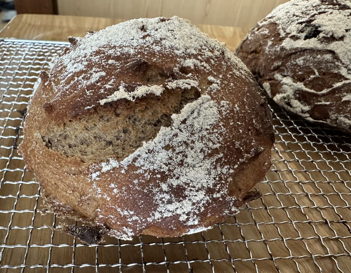 朝からパン焼き（２/９）