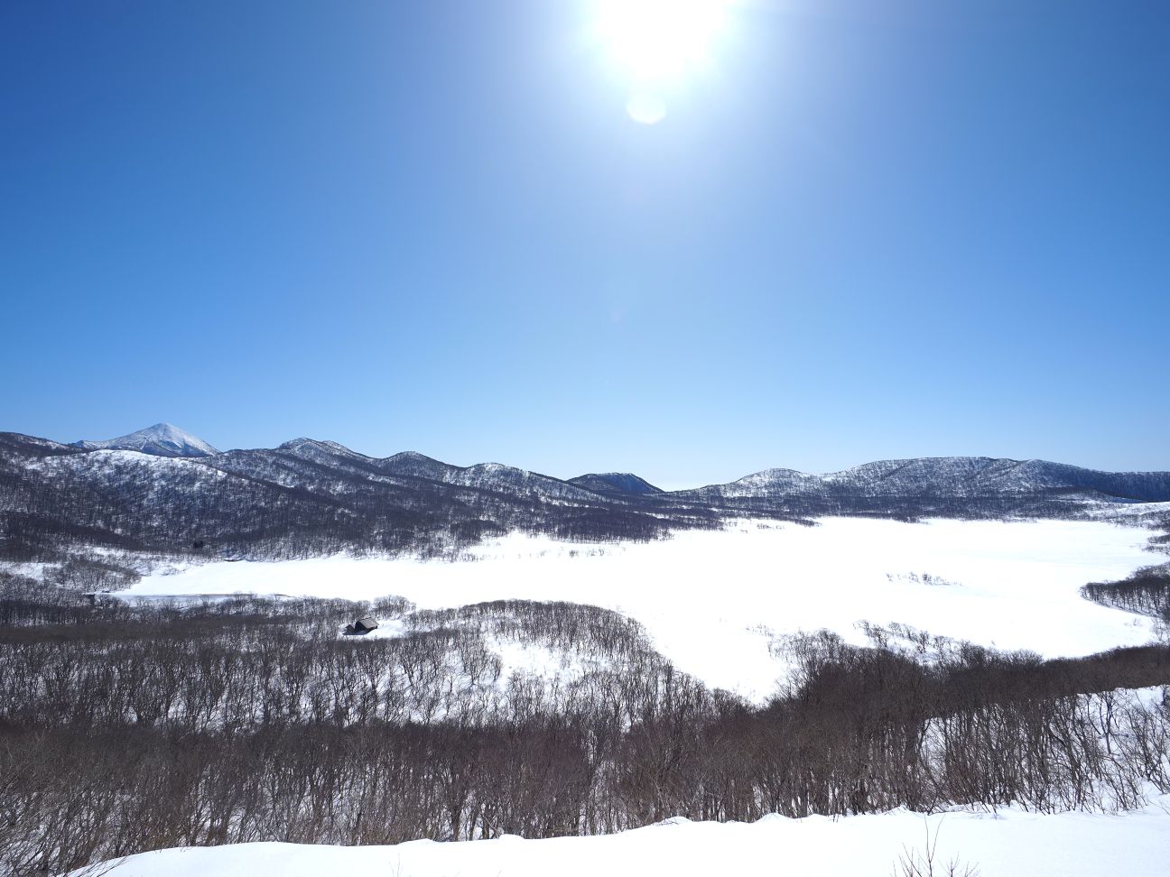雄国沼から雄国山（2/22）