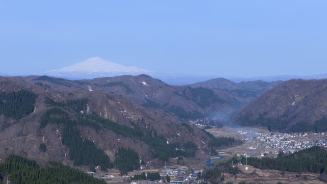 鳥海山と東成瀬村