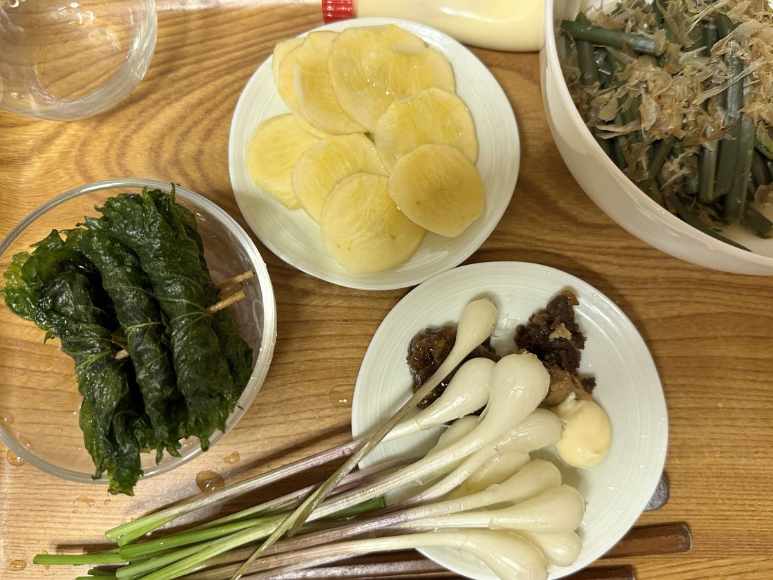 頂き物で豪華な夕食(6/20）