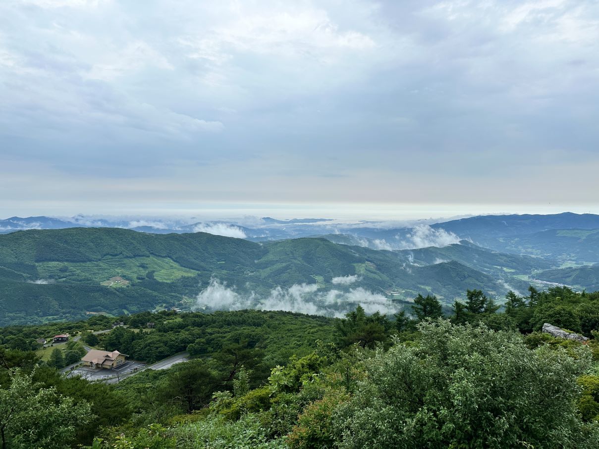 天気悪いけど室根山（6/25）