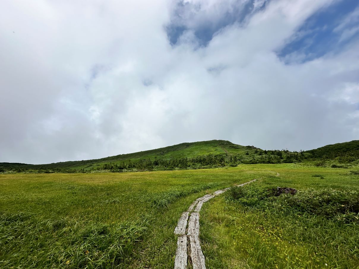 久しぶりの秣岳（8/7）